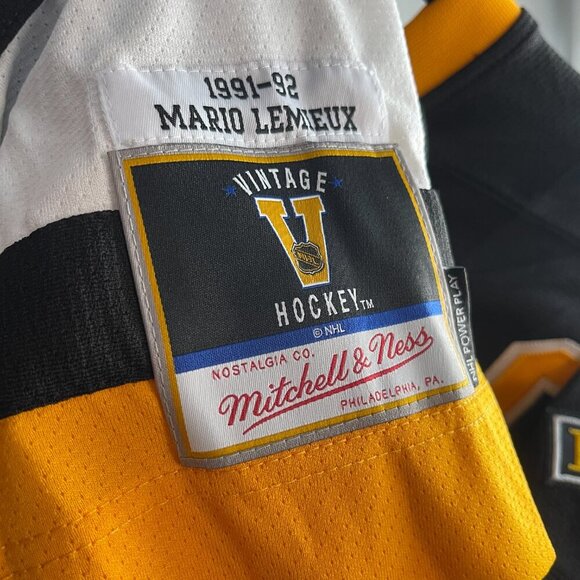 Men's Mitchell & Ness Pittsburgh Penguins Lemieux Jersey various sizes - Picture 4 of 6